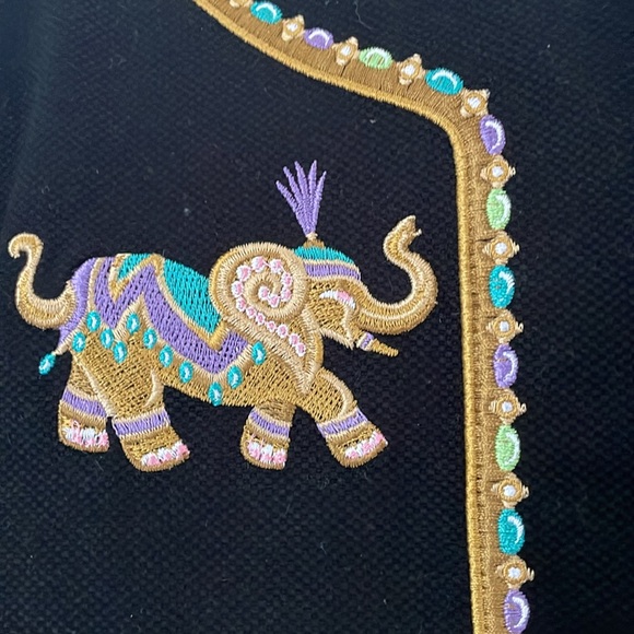 NWOT Bob Mackie women’s embroidery jacket - Picture 4 of 11